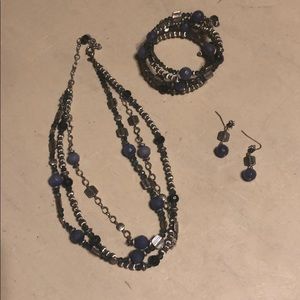 Premier Designs Necklace, Bracelet and Earrings